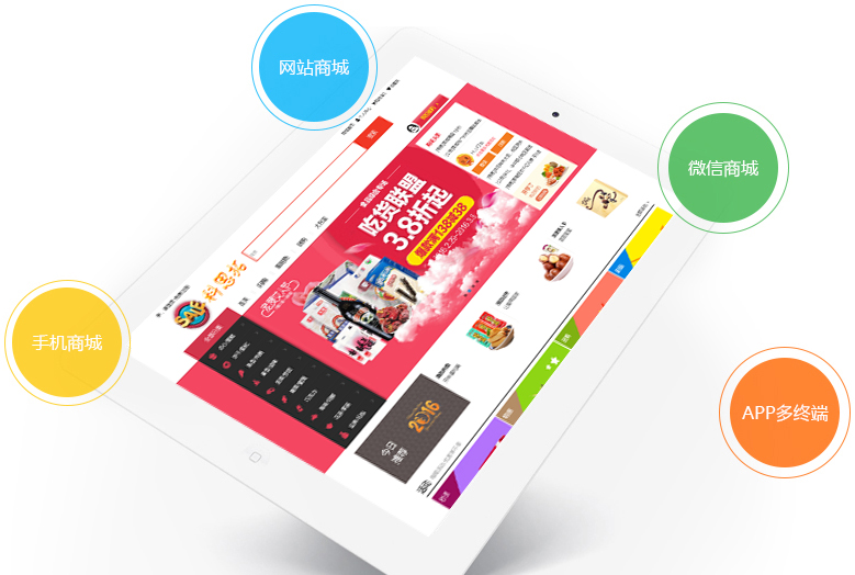 外贸多商户购物商城